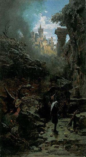 Carl Spitzweg Der Hexenmeister